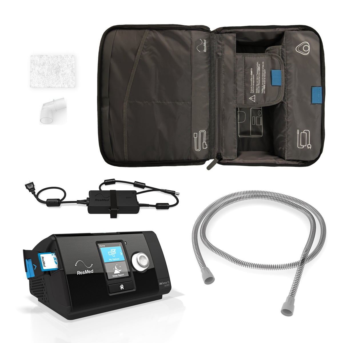 レスメド AirSense10 CPAP 加温加湿器 + AirFit マスク レスメド AirSense10 CPAP 加温加湿器 + AirFit マスク レスメド